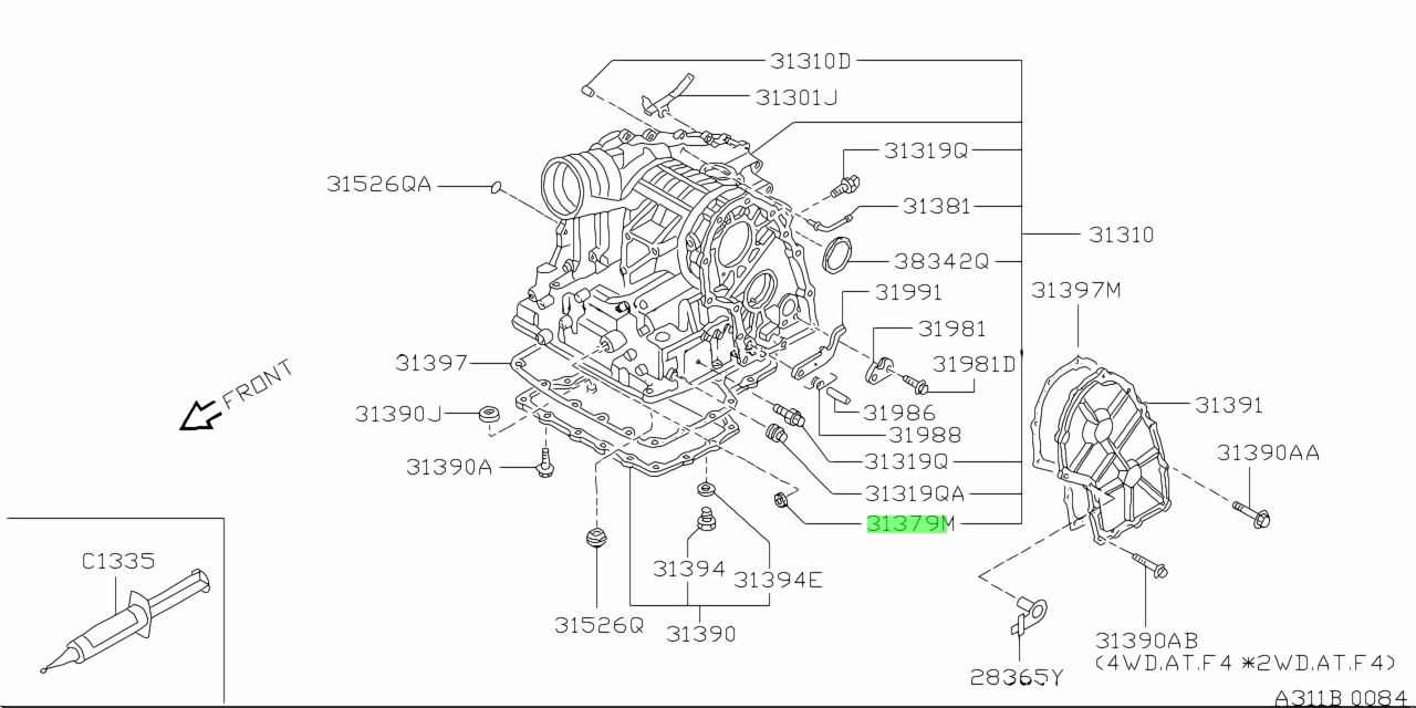 Nissan 31375 31x01